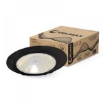 Светильник купольный led Velmax V-HB подвесной для высоких потолков промышленный 50W 6200K 6000Lm ІР65 230V