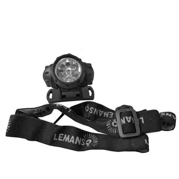 Світлодіодний ліхтарик LEMANSO 9LED на голову LMF42