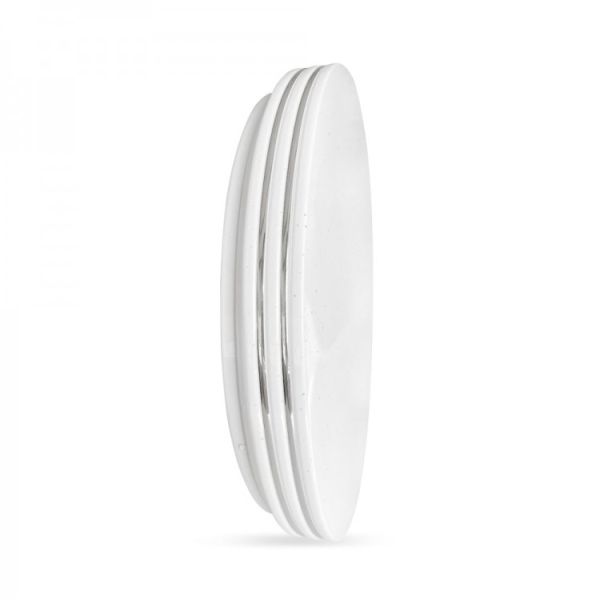 Світильник люстра накладний led Ardero AL5750ARD SILVER 54Вт 2700-6500K з пультом білий