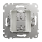 Кінцева TV розетка 4 дБ Білий Sedna Design Schneider Electric SDD111471