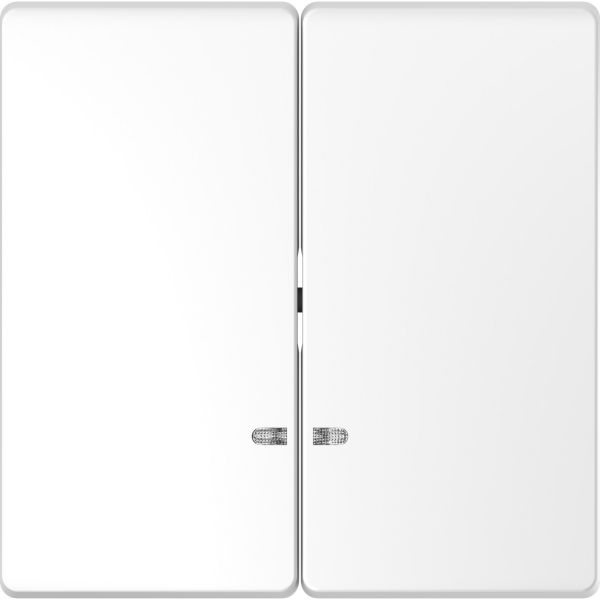Клавиша 2-я с линзой для LED модуля Merten D-Life MTN3420-6035 Белый лотос