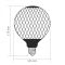 LED лампа VIDEX Filament VL-DG125BP 6W E27 1800K Black Magician net