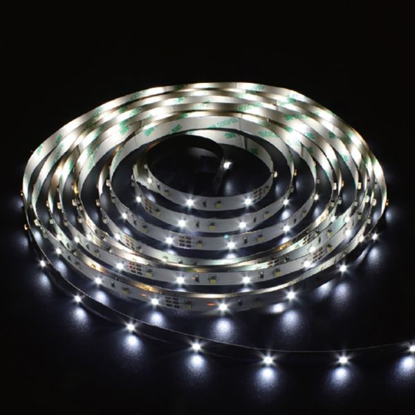 Светодиодная лента 5м 12V SMD2835 120 на метр IP20 Feron SANAN LS612 белый