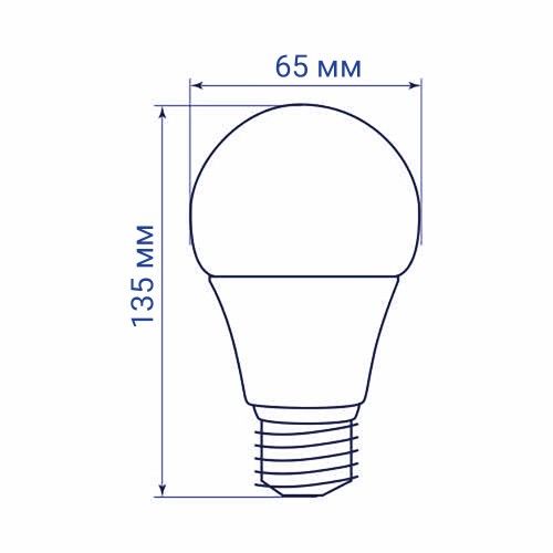 Лампа светодиодная 18Вт E27 A65 Feron LB-918 6500K