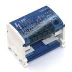 Шина N KMD-207 на DIN-рейку Takel в корпусе 2х7 синяя