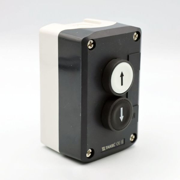 Пост управления двухместный пуск-пуск Вверх-Вниз XAL-D222 1NO+1NO IP54 Takel