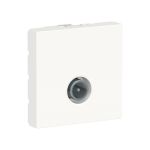 NU346218 Розетка TV одинарна 2 модуля Schneider Electric Unica New білий