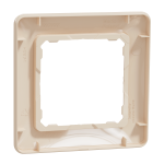 Рамка 1-постова Бежевий Sedna Design Schneider Electric SDD312801