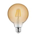 Світлодіодна лампа FILAMENT RUSTIC GLOBE-6 6W E27 2200К