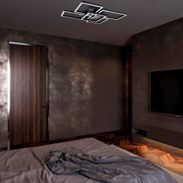 Світильник люстра Ardero led al6495ard Urban 95Вт 3000-6000К 2400Лм пульт чорний