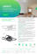 Світильник люстра Ardero led al6495-1ard Urban 95В 3000-6000К 6050Лм пульт білий