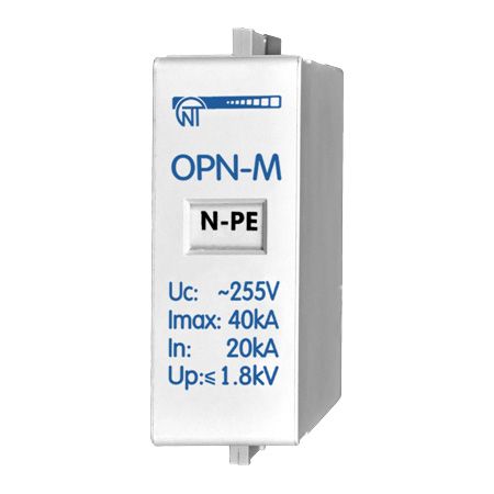 Картридж змінний Новатек N-PE 220 VAC In:20kA до обмежувача перенапруги ОПН-М 2S