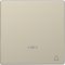 Клавиша 1-ная Звонок с линзой для LED модуля Merten D-Life MTN3325-6033 Сахара