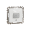 Датчик руху із вимикачем 10 A Білий Sedna Design Schneider Electric SDD111504