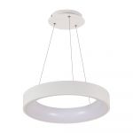 Светильник светодиодный подвесной Velmax V-PL-VERONA-RWh-80S 80W 3000K-6500K 5200Lm пульт ДУ белый