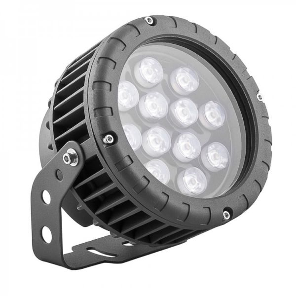 Архітектурний прожектор Feron LL-883 12W 2700K IP65 сірий