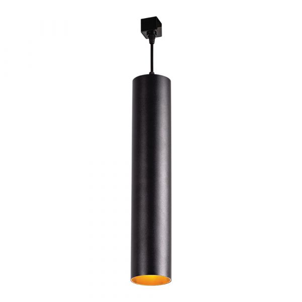Светодиодный подвесной трековый светильник Velmax V-P-TRL-1041Bl 10W 4100K 1000mm черный