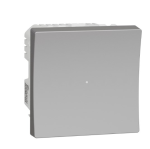 NU351530 Wiser Универсальный кнопочный диммер для LED ламп алюминий