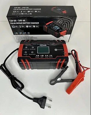 Интеллектуальное импульсное зарядное устройство Lemanso LM40400 12V/8A или 24V/4A