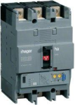 Автоматичний вимикач x160 In=160А 3п 18kA Тфікс/Мфікс. HDA160L Hager