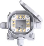 Розподільча коробка 74х43 IP67 з клемними колодками 3 виходи Bylectrica КМ-248