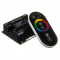 RGB контролер 12-24V 24A радіо сенсорний Black