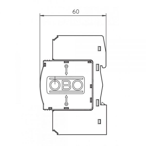 Розрядник для захисту від перенапруг V20-C 3+NPE-385 OBO Bettermann 5094668