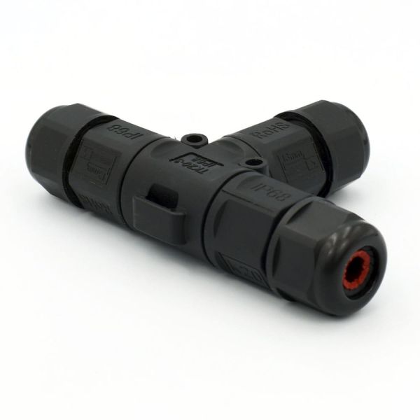 Конектор для кабеля Т-подібний TK20 3pin 0.5-4мм2 IP68 Takel
