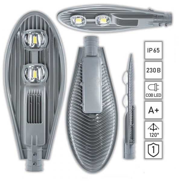 Уличный консольный светильник Glauber Barcelona 100W 6500K