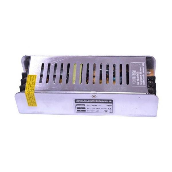 Блок живлення 12V 120Вт 10А IP20 slim