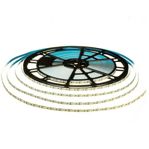 Стрічка світлодіодна 12V smd3528 AVT 600WW3528-12 2700-3500K подвійна щільність бухта 50m