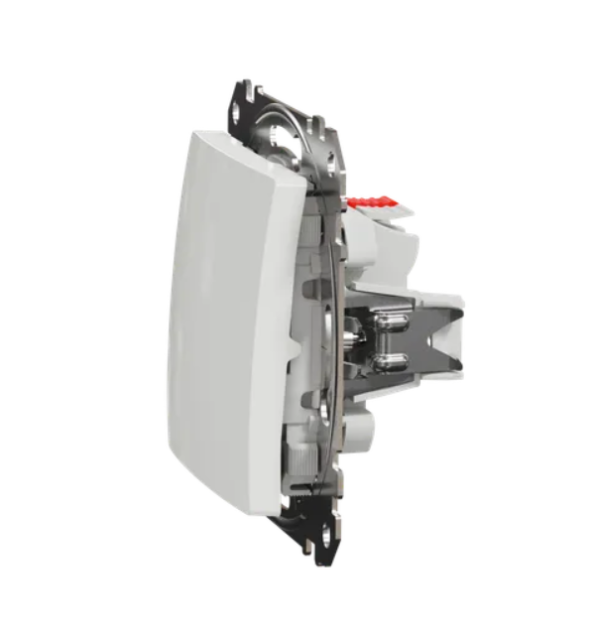 Выключатель кнопка 1-клавишный 10А Sedna Design Schneider Electric SDD111111 белый