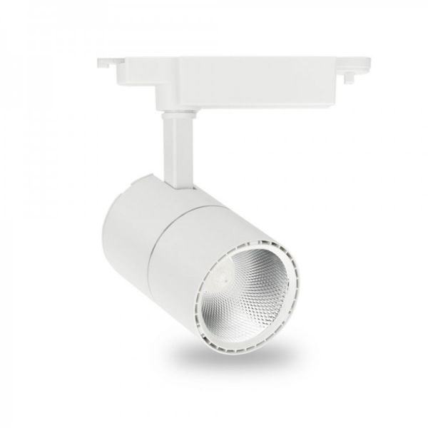 Трековый LED светильник AL103 COB 20W 1800LM 4000K IP40 белый 86х126х178мм Feron