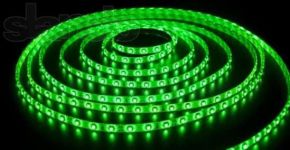 Світлодіодна стрічка 12V SMD3528 60LED IP20 Standart зелена