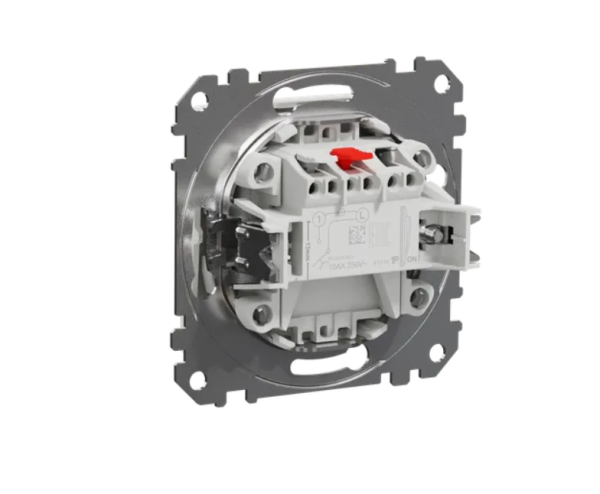 Выключатель кнопка 1-клавишный 10А Sedna Design Schneider Electric SDD111111 белый