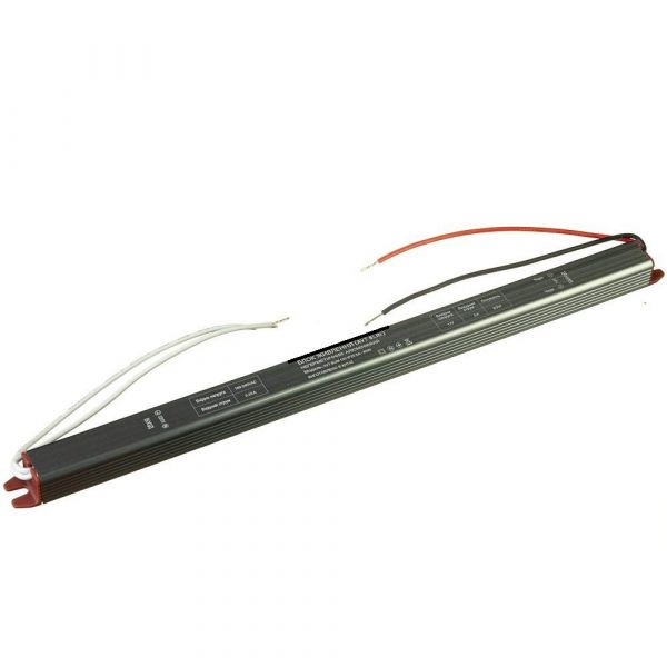 Блок живлення 12V 60Вт 5А IP20 slim С AVT