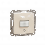 Датчик руху із вимикачем 10 A Бежевий Sedna Design Schneider Electric SDD112504