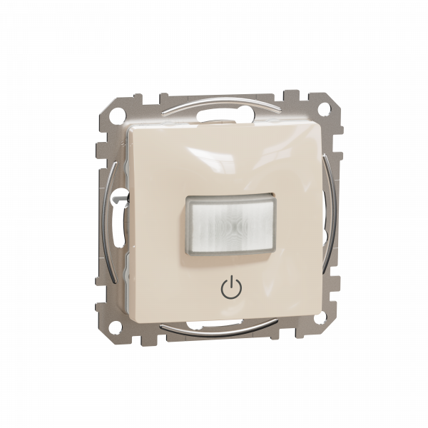 Датчик руху із вимикачем 10 A Бежевий Sedna Design Schneider Electric SDD112504