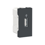 USB-коннектор 1 модуль антрацит Schneider Electric Unica New