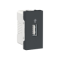 USB-коннектор 1 модуль антрацит Schneider Electric Unica New