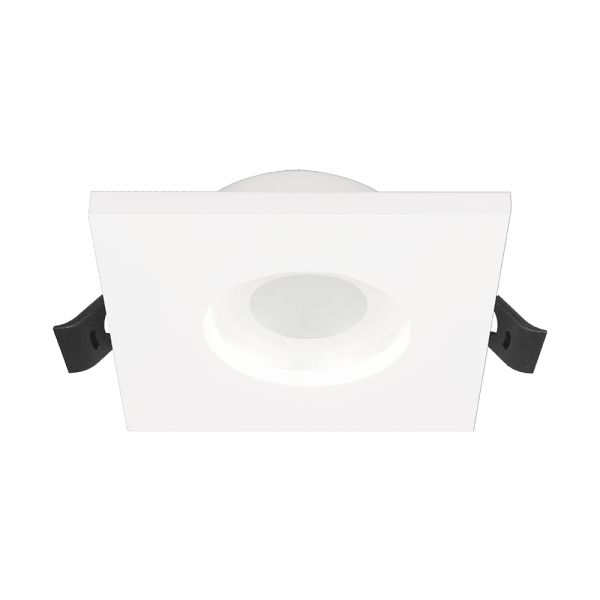 Світильник точковий вбудований Violux Napoli-S 35W GU10 220V IP44 квадрат білий