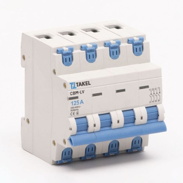 Выключатель нагрузки CBM-LV Takel 4p 125A 230-400В категория АС-22А IP20