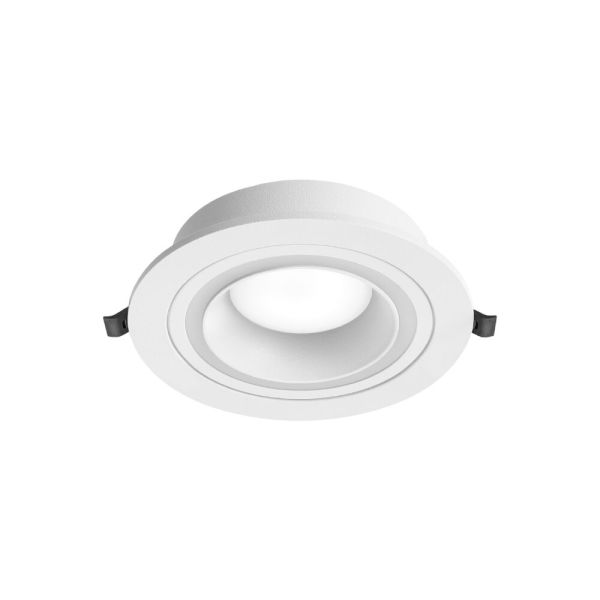Світильник точковий вбудований Violux Monaco-R GU5.3 35W 220V IP20 коло білий
