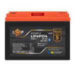 Акумулятор LiFePO4 LP LogicPower 12,8V-32Ah 410Wh BMS 40А-32A пластик Smart BT