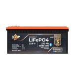 Аккумулятор LiFePO4 LP LogicPower 25,6V-230Ah 5888Wh BMS 200A-100А пластик Smart BT