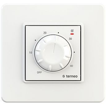 Термостат для теплого пола terneo (белый)