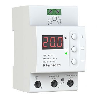Терморегулятор для систем охлаждения и вентиляции terneo xd