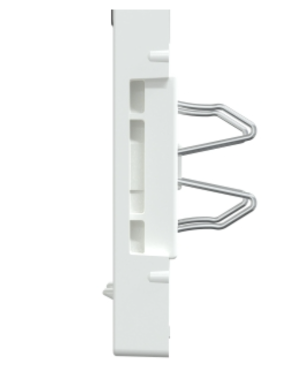 Панель розетки 2хRJ45 лицевая Schneider Electric Merten System M пылезащитные шторки и поле надписи активно белый
