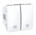 MGU3.207.18 Кнопка керування жалюзі 2-мод. біла Unica Schneider Electric