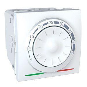MGU3.501.18 Термостат 8А (+5+30°С) для управл. кондиц. і опален. білий Unica Schneider Electric